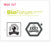 BioForum Biogarantie and Ecogarantie logo