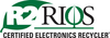 R2/RIOS Certified Electronics Recycler logo